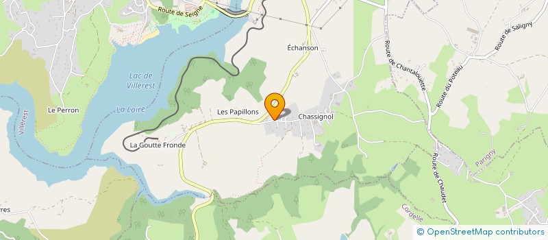 localisation de l'entreprise MONSIEUR GILLES CORNET  COMMELLE-VERNAY