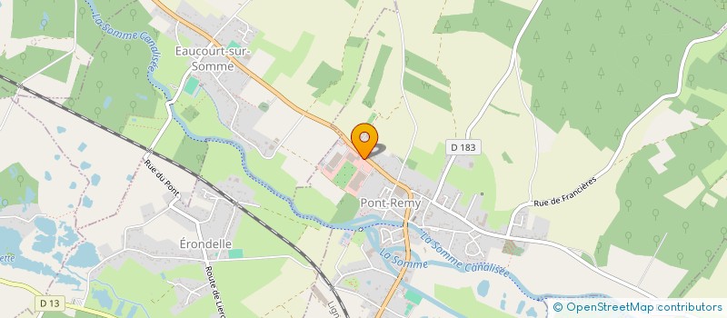 localisation de l'entreprise MONSIEUR GILLES CORNU  PONT-REMY