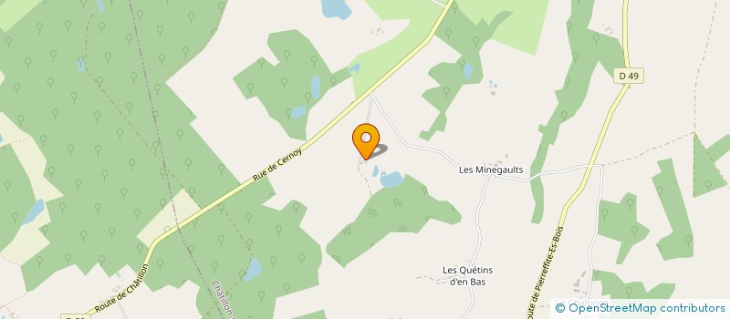 localisation de l'entreprise MONSIEUR GILLES CORNUET à CHATILLON-SUR-LOIRE