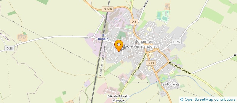 localisation de l'entreprise MONSIEUR GILLES COULON  BRANCOURT-LE-GRAND