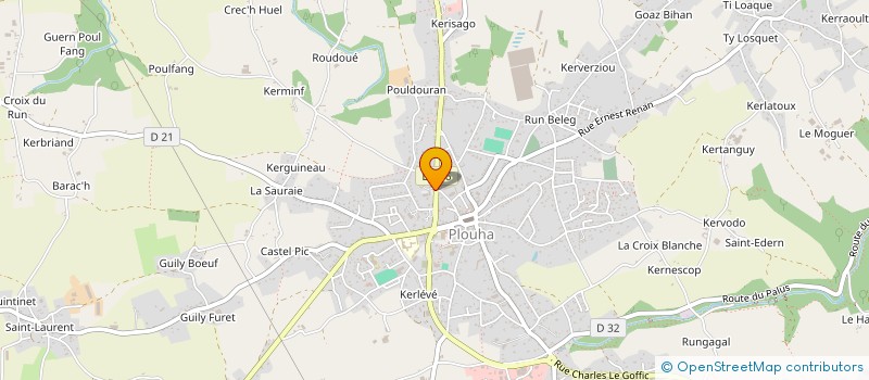 localisation de l'entreprise MONSIEUR GILLES COURNEE  PLOUHA