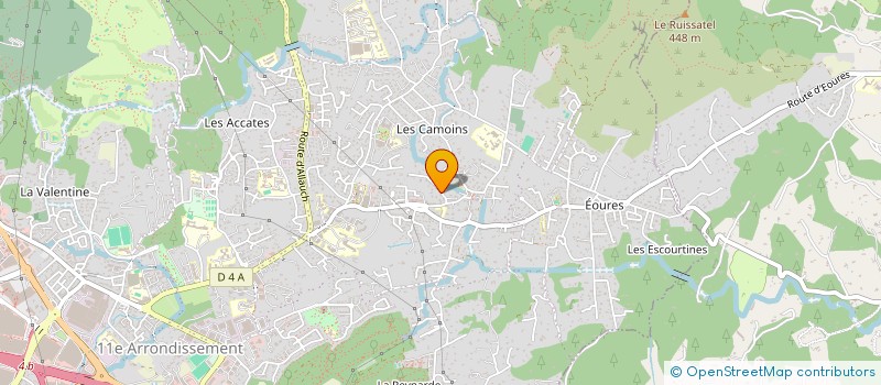 localisation de l'entreprise MONSIEUR GILLES COUTEL à MARSEILLE