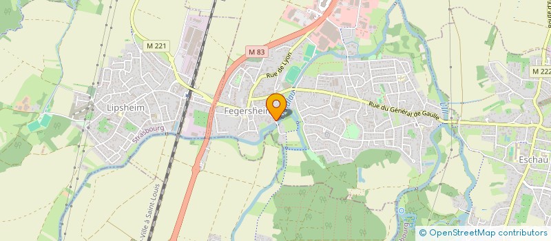 localisation de l'entreprise MONSIEUR GILLES COUTELIER  FEGERSHEIM