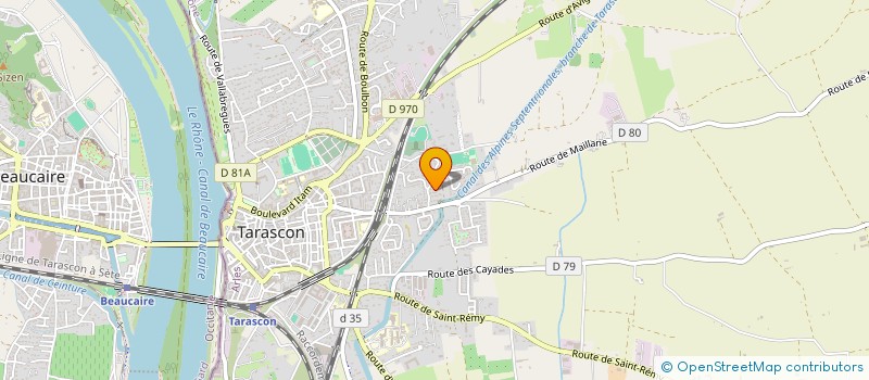 localisation de l'entreprise MONSIEUR GILLES COUTURE  TARASCON