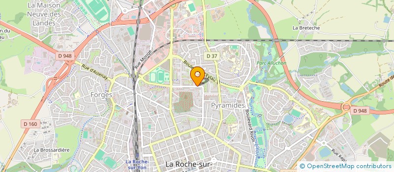 localisation de l'entreprise MONSIEUR GILLES COUVRAND à LA ROCHE-SUR-YON