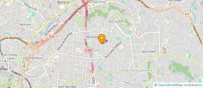 localisation de l'entreprise MONSIEUR GILLES CRESPI  MARSEILLE