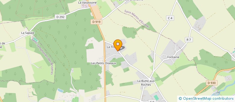 localisation de l'entreprise MONSIEUR GILLES CROTEAU à SAINT-SULPICE-SUR-RISLE