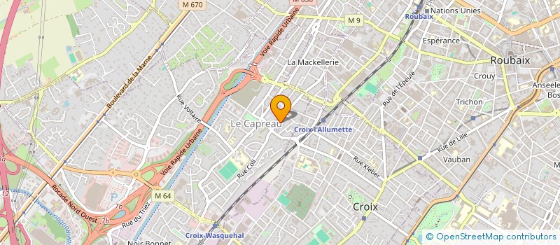 localisation de l'entreprise MONSIEUR GILLES CRUCHON  WASQUEHAL