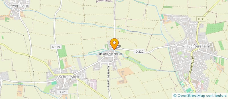 localisation de l'entreprise MONSIEUR GILLES CUSSET  SCHNERSHEIM