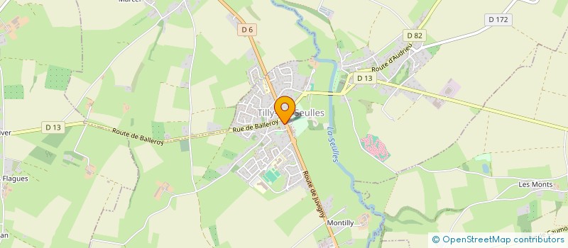 localisation de l'entreprise MONSIEUR GILLES CYPRIEN à TILLY-SUR-SEULLES