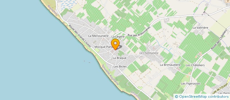 localisation de l'entreprise MONSIEUR GILLES DA CRUZ  SAINT-PIERRE-D'OLERON