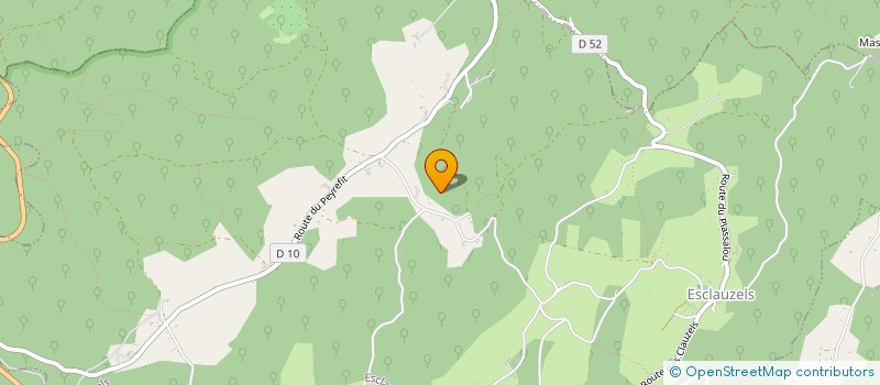 localisation de l'entreprise MONSIEUR GILLES DABLANC  ESCLAUZELS