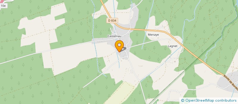 localisation de l'entreprise MONSIEUR GILLES DALLA-BARBA  SAUGNAC-ET-MURET