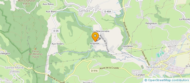 localisation de l'entreprise MONSIEUR GILLES DAMAISIN  GERBAIX