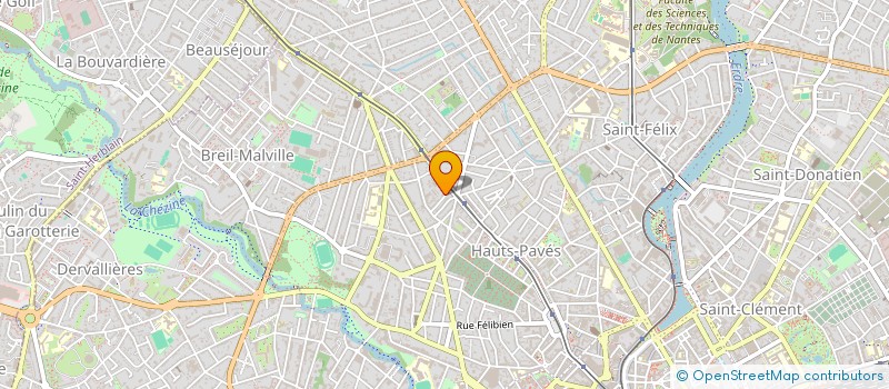 localisation de l'entreprise MONSIEUR GILLES DAQUIN à NANTES