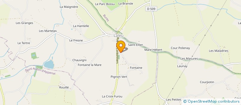 localisation de l'entreprise MONSIEUR GILLES DARCHIS à LALEU