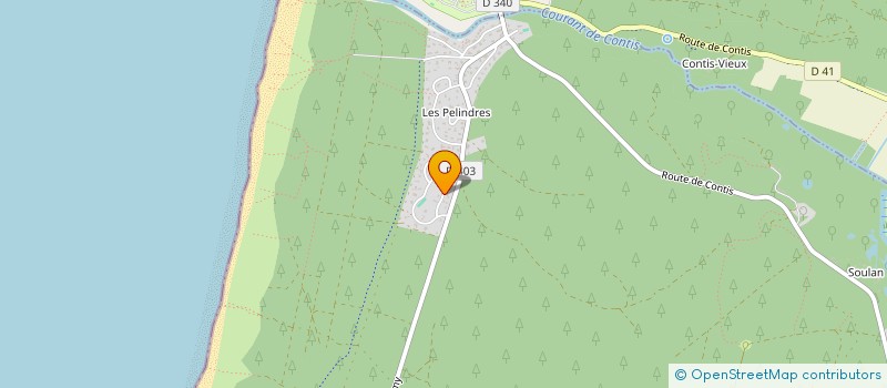 localisation de l'entreprise MONSIEUR GILLES DARLET  LIT-ET-MIXE