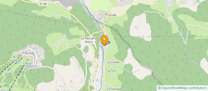 localisation de l'entreprise MONSIEUR GILLES DARRIOULAT à BARCELONNETTE