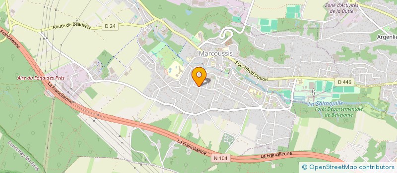 localisation de l'entreprise MONSIEUR GILLES DAUYET à MARCOUSSIS
