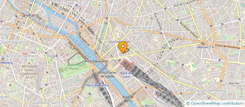 localisation de l'entreprise MONSIEUR GILLES DAVANTURE  PARIS