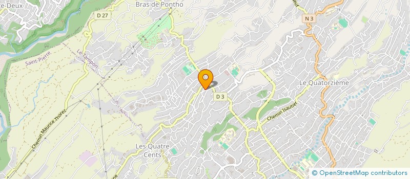 localisation de l'entreprise MONSIEUR GILLES DAVID GRONDIN  LE TAMPON