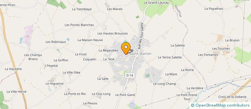 localisation de l'entreprise MONSIEUR GILLES DAYOT à NOYAL