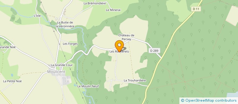 localisation de l'entreprise MONSIEUR GILLES DE BREBISSON à LONGNY LES VILLAGES