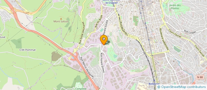 localisation de l'entreprise MONSIEUR GILLES DE CARVALHO à SAINT-ETIENNE