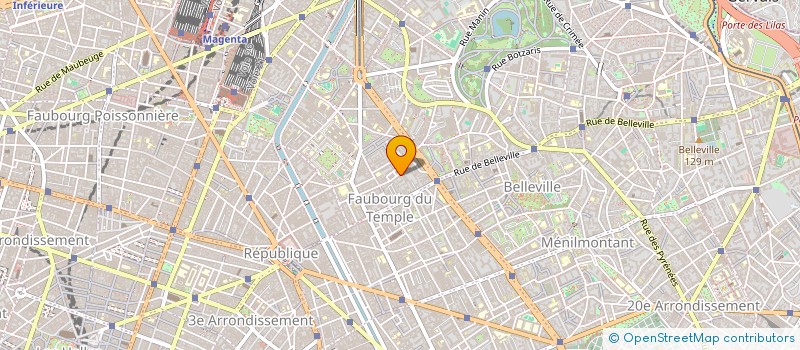 localisation de l'entreprise MONSIEUR GILLES DE CRUZEL  PARIS