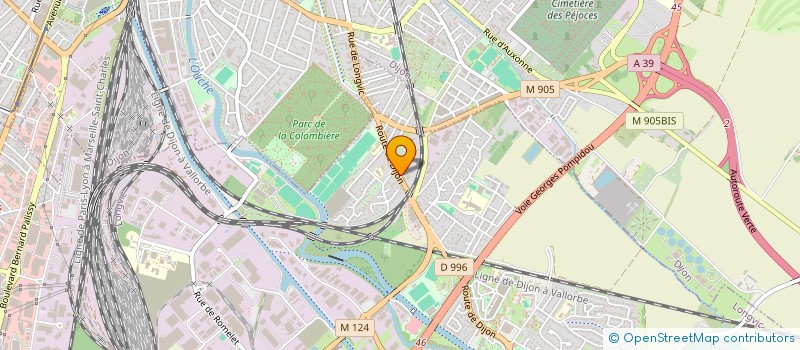 localisation de l'entreprise MONSIEUR GILLES DE FORNEL  LONGVIC