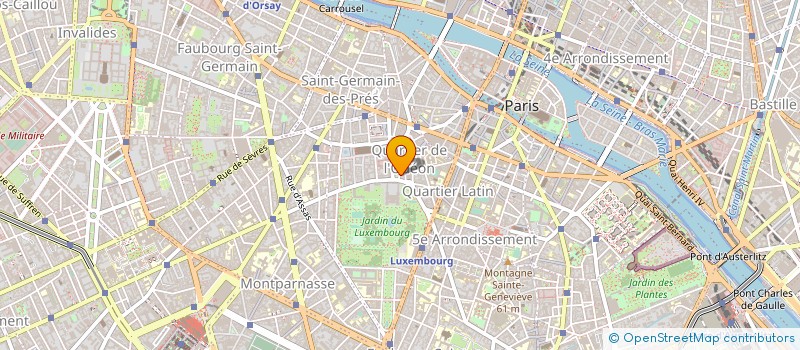 localisation de l'entreprise MONSIEUR GILLES DE JOUSSINEAU à PARIS