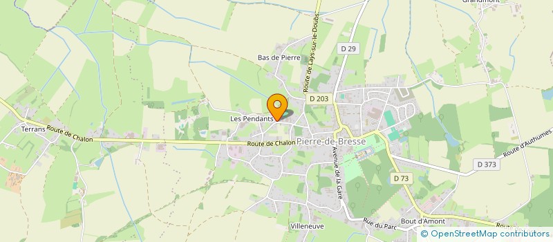 localisation de l'entreprise MONSIEUR GILLES DE SOUZA à PIERRE-DE-BRESSE