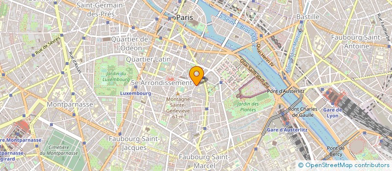 localisation de l'entreprise MONSIEUR GILLES DE VIMAL DU BOUCHET  PARIS