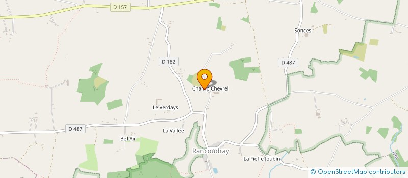 localisation de l'entreprise MONSIEUR GILLES DEBOCK  SAINT-CLEMENT-RANCOUDRAY