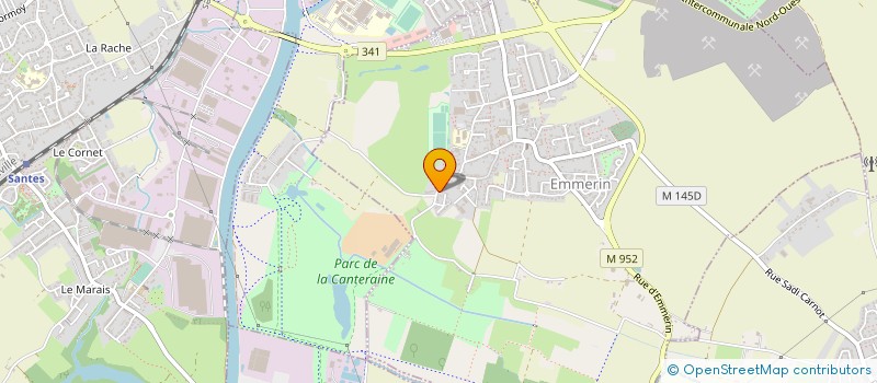 localisation de l'entreprise MONSIEUR GILLES DECORTE à EMMERIN