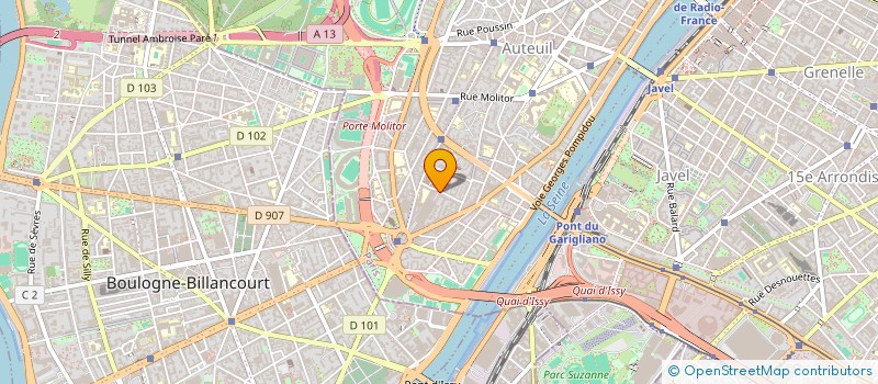 localisation de l'entreprise MONSIEUR GILLES DEGONT à PARIS