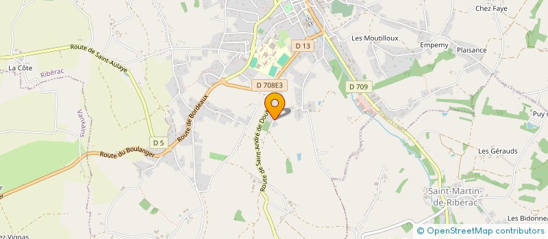 localisation de l'entreprise MONSIEUR GILLES DELAGE à ST SULPICE DE ROUMAGNAC