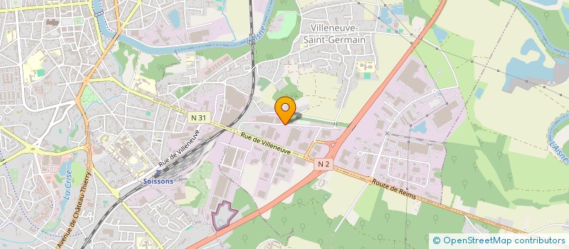 localisation de l'entreprise MONSIEUR GILLES DELHAYE à VILLENEUVE-SAINT-GERMAIN