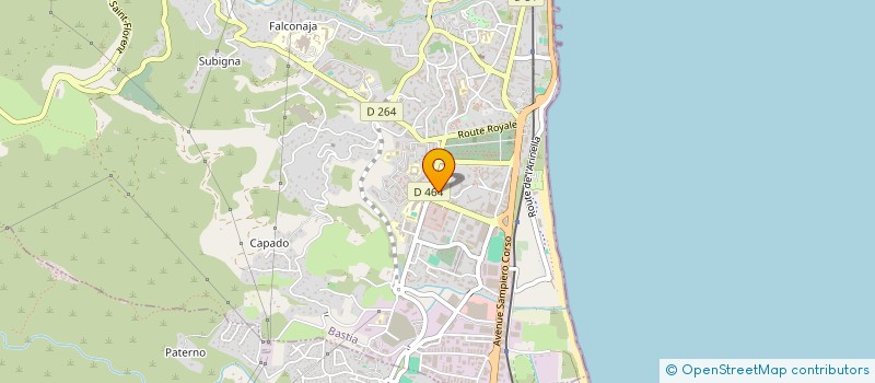 localisation de l'entreprise MONSIEUR GILLES DELLAPINA à BASTIA