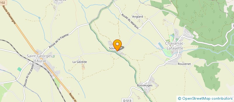 localisation de l'entreprise MONSIEUR GILLES DELOMENEDE  COUTEUGES