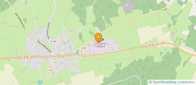 localisation de l'entreprise MONSIEUR GILLES DENIZET  VILLENEUVE-EN-MONTAGNE