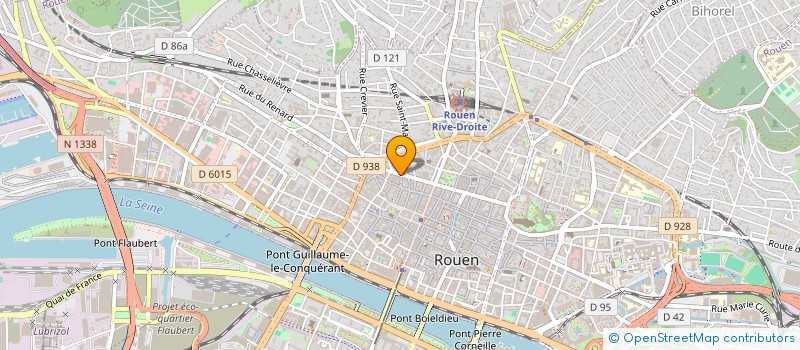 localisation de l'entreprise MONSIEUR GILLES DEQUIDT  ROUEN