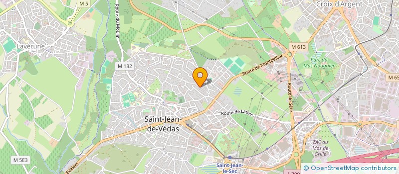 localisation de l'entreprise MONSIEUR GILLES DESCHAMPS  SAINT-JEAN-DE-VEDAS