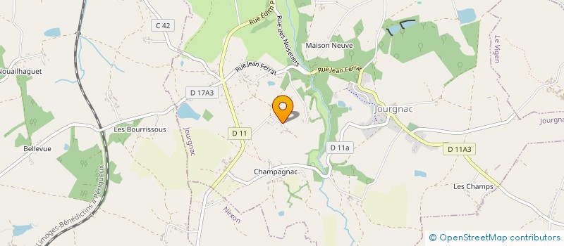 localisation de l'entreprise MONSIEUR GILLES DESMOULINS à JOURGNAC