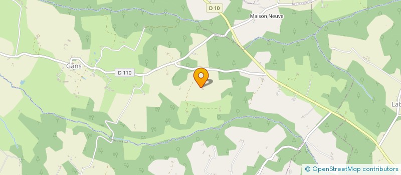 localisation de l'entreprise MONSIEUR GILLES DESPEYROUS  GANS