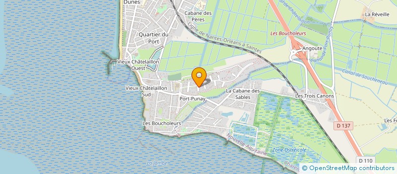 localisation de l'entreprise MONSIEUR GILLES DESVE à CHATELAILLON-PLAGE