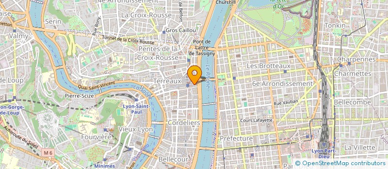 localisation de l'entreprise MONSIEUR GILLES DEVERS à LYON