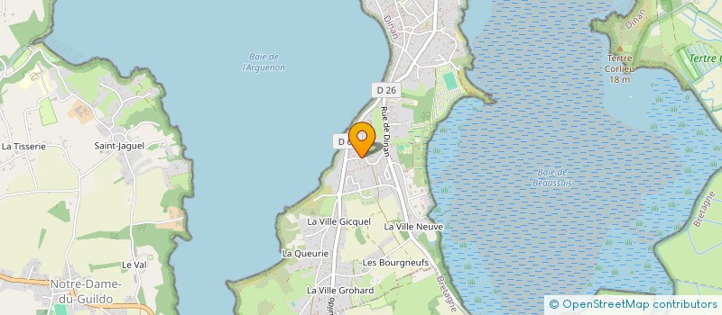 localisation de l'entreprise MONSIEUR GILLES DEVILLE  SAINT-JACUT-DE-LA-MER