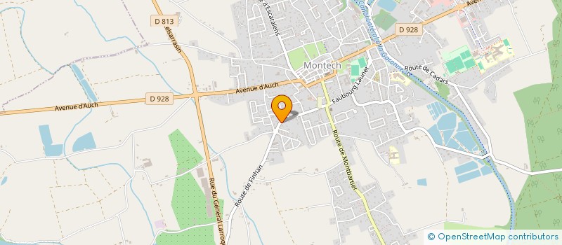 localisation de l'entreprise MONSIEUR GILLES DEVISME  LACOURT-SAINT-PIERRE