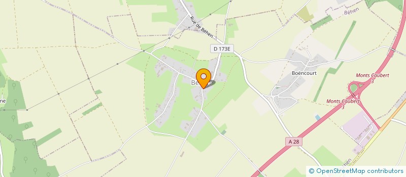 localisation de l'entreprise MONSIEUR GILLES DEVISSE  BEHEN